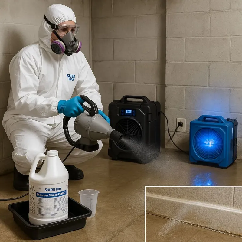 Sanitization and Odor Removal process in Tyro, NC