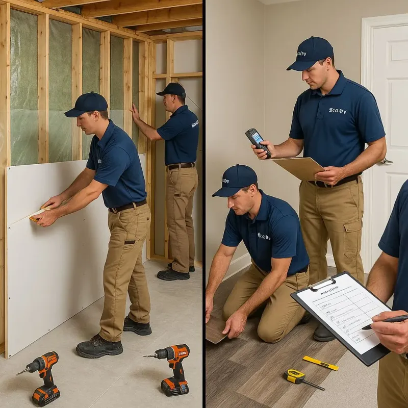 Repairs and Reconstruction process in Tyro, NC