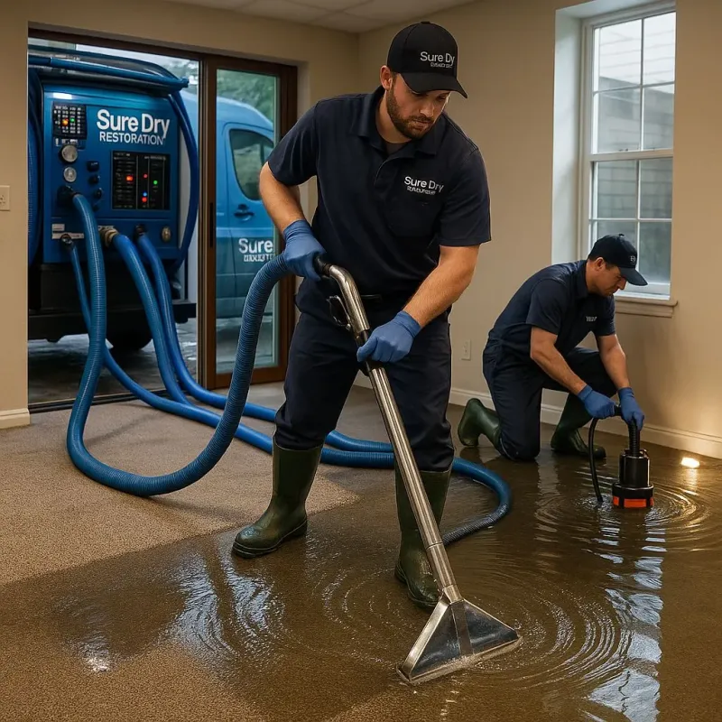 Water Extraction and Removal process in Tyro, NC